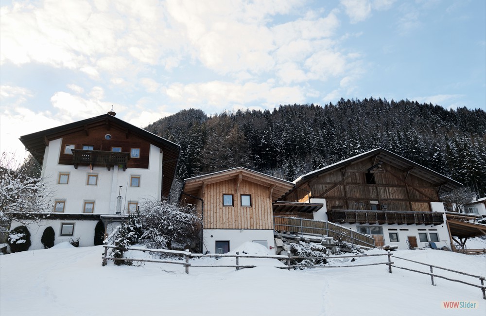 La casa in inverno